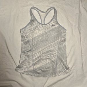 Nike Dri-Fit razorback tank with built in bra